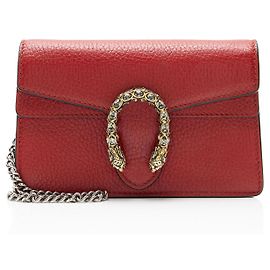 Gucci Leather Crystal Dionysus Mini Shoulder Bag