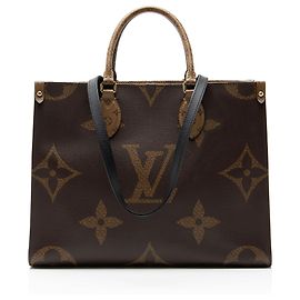 Borsa Tote Louis Vuitton Giant Monogram Canvas Onthego MM
