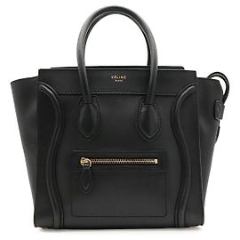 Céline Celine Luggage Micro Shopper Tote