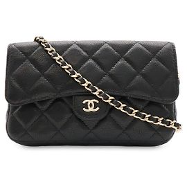 Custodia per telefono con patta Chanel Matelassé