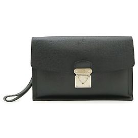 Clutch Louis Vuitton Taiga Belair Nera