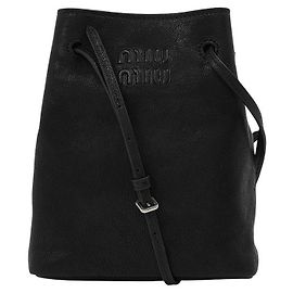 Miu Miu Borsa a tracolla in pelle nappa da donna AEFX