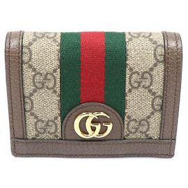 Gucci Ophidia GG Supreme Canvas Kartenetui