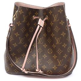 Louis Vuitton Borsa a secchiello a tracolla Neo Noé in Monogram Canvas Rose Poudré Pink