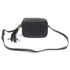 Gucci Kleine Disco Crossbody-Tasche aus Leder