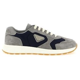Prada Sneakers Fraks in camoscio e Re-Nylon
