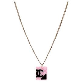 Chanel Collana Camelia Rosa