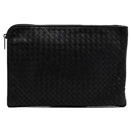 Bottega Veneta Pochette da uomo Intrecciato marrone