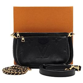 Louis Vuitton Multi Pochette Accessories Monogram Black