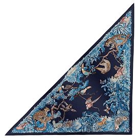 Hermès Equateur Triangle Scarf
