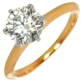 Anello Tiffany & Co in platino e oro rosa