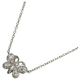 Tiffany & Co. Platin-Schmetterlingshalskette