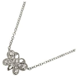 Tiffany & Co. Platin-Schmetterlingshalskette