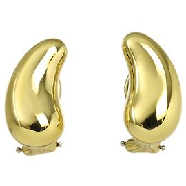 Orecchini a clip Tiffany & Co. in oro giallo 18K a goccia