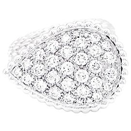 BOUCHERON "Serpent Bohème motif L" Ring, Weißgold, Diamanten.