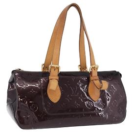 Bolso LOUIS VUITTON Monogram Vernis Rosewood Avenue Amarante M93510 LV Auth ka5975