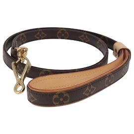 Laisse pour chien LOUIS VUITTON Monogram Less Baxter MM M58056 LV Auth 200086A