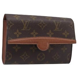 LOUIS VUITTON Monogram Pochette Arche Waist Bag M51975 LV Auth BA15483