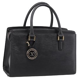 Borsa VALENTINO in pelle nera e oro autentica bs36997