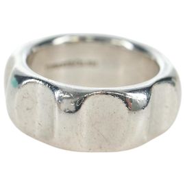 Autre Marque TIFFANY&Co. Collezione Paloma Picasso Anello Grooving Ag925 Silver Auth 200035V