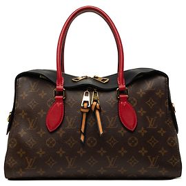 Bolso Satchel Louis Vuitton Monogram Tuileries Marrón