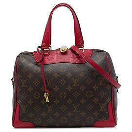 Borsa Satchel Louis Vuitton Monogram Retiro PM Marrone
