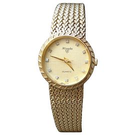 Autre Marque Reloj Nivada N29306SP Swiss Cuarzo Chapado Oro Diamantes