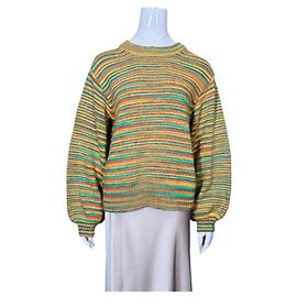 Autre Marque Mads Nørgaard Camisola de malha às riscas Signal Wool Kolly