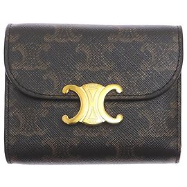 Céline Cartera con solapa Celine Triomphe Small