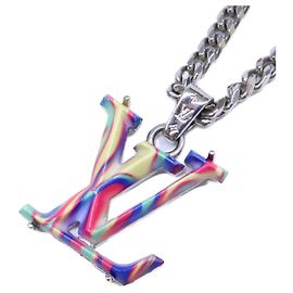 Louis Vuitton MP3353 Collier LV Psychedelic Necklace