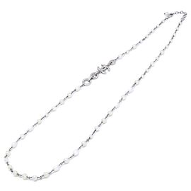 Collar Chanel de perlas barrocas y cristales Coco Mark