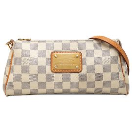 Louis Vuitton White Damier Azur Eva
