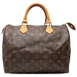 Louis Vuitton Brown Monogram Speedy 30