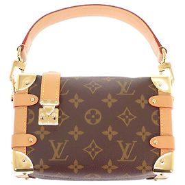 Louis Vuitton Brown Monogram Side Trunk PM