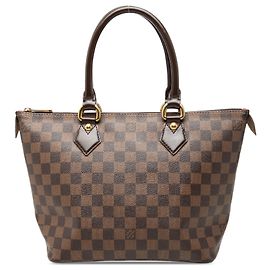 Louis Vuitton Brown Damier Ebene Saleya PM
