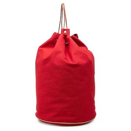Hermès Red Toile Polochon Mimile