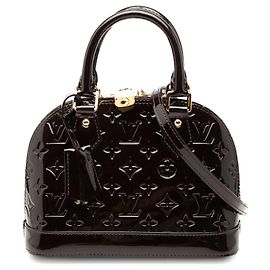 Louis Vuitton Purple Monogram Vernis Alma BB