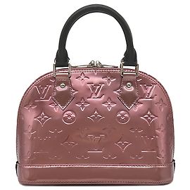Louis Vuitton Pink Monogram Vernis Alma BB