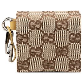 Set de monederos Gucci en lona GG beige