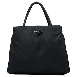 Prada City Tote em Tessuto preto