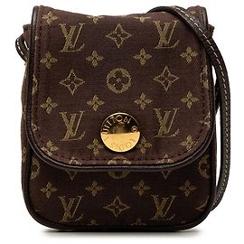 Louis Vuitton Brown Monogram Mini Lin Pochette Cancun