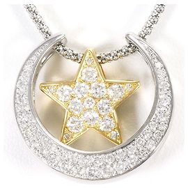 Autre Marque Halskette aus 18K Gold und Diamanten