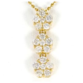 Autre Marque Halskette aus 18K Gelbgold und Diamanten