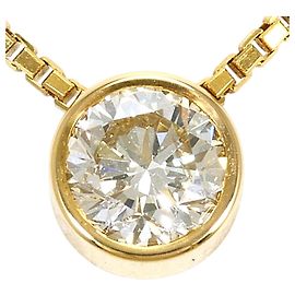 Autre Marque Collana in oro giallo 18K con diamante