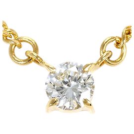 Autre Marque Collana in oro giallo 18K con diamante