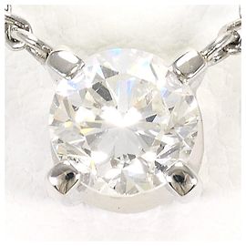 Autre Marque PT850 Platinum Necklace with Diamond
