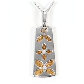 Autre Marque Collana in oro 18K con diamante