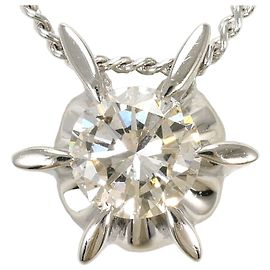 Autre Marque Collana in platino con diamante