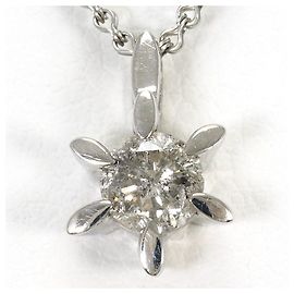 Autre Marque Collana in platino e diamanti