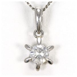 Autre Marque Collana in platino PT900 / PT850 con diamante